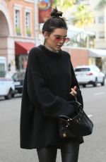 KENDALL JENNER Out for Shopping in Beverly Hills 12/22/2016