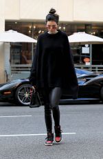 KENDALL JENNER Out for Shopping in Beverly Hills 12/22/2016