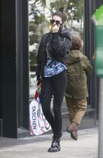 KENDALL JENNER Shopping in Beverly Hills 12/16/2016