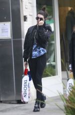KENDALL JENNER Shopping in Beverly Hills 12/16/2016
