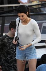 KENDALL JENNER Taking a Boat to a Friends Home in Miami 12/03/2016