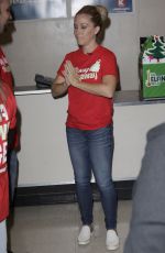 KENDRA WILKINSON Hosts Pay Away the Layaway Charity Event in Burbank 12/20/2016