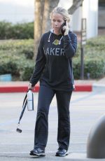 KENDRA WILKINSON Leaves a Gym in Los Angeles 12/17/2016