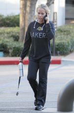 KENDRA WILKINSON Leaves a Gym in Los Angeles 12/17/2016