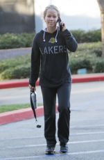 KENDRA WILKINSON Leaves a Gym in Los Angeles 12/17/2016