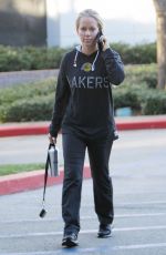 KENDRA WILKINSON Leaves a Gym in Los Angeles 12/17/2016