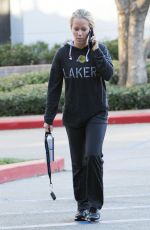 KENDRA WILKINSON Leaves a Gym in Los Angeles 12/17/2016
