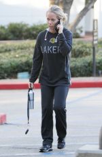 KENDRA WILKINSON Leaves a Gym in Los Angeles 12/17/2016