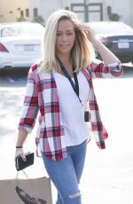 KENDRA WILKINSON Out for Holiday Shopping in Beverly Hills 12/14/2016