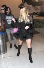 KESHA SEBERT at Los Angeles international Airport 12/08/2016