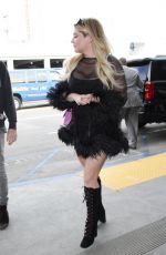 KESHA SEBERT at Los Angeles international Airport 12/08/2016