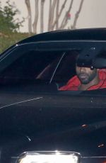 KHLOE KARDASHIAN and Tristan Thompson Drives in Rolls Royce Out in Calabasas 12/11/2016