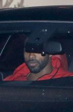 KHLOE KARDASHIAN and Tristan Thompson Drives in Rolls Royce Out in Calabasas 12/11/2016