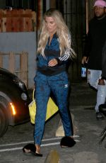 KHLOE KARDASHIAN at a Dance Studio in West Hollywood 12/14/2016