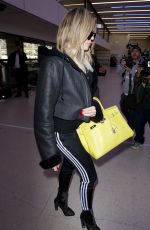 KHLOE KARDASHIAN at Los Angeles International Airport 12/07/2016