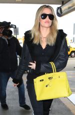 KHLOE KARDASHIAN at Los Angeles International Airport 12/07/2016