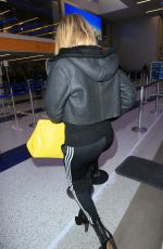 KHLOE KARDASHIAN at Los Angeles International Airport 12/07/2016