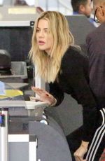 KHLOE KARDASHIAN at Los Angeles International Airport 12/07/2016