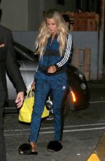 KHLOE KARDASHIAN Leaves a Dance Studio in Los Angeles 12/14/2016