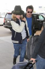 KIM BASINGER at LAX Airport in Los Angeles 12/05/2016