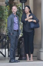 KIMORA LEE Out for Lunch with Husband in Beverly Hills 12/14/2016