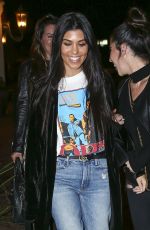KOURTNEY KARDASHIAN Leaves Sugarfish Sushi in Calabasas 12/08/2016