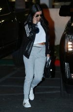 KOURTNEY KARDASHIAN Night Out in Woodland Hills 12/20/2016