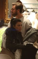 KOURTNEY  KARDASHIAN Shopping at Little Boogies and Moncler in Aspen 12/27/2016