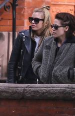 KRISTEN STEWART and STELLA MAXWELL Out in Savannah 12/14/2016