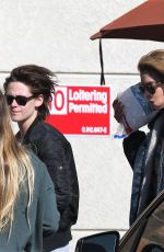KRISTEN STEWART and STELLA MAXWELL Out Shopping in Los Angeles 12/27/2016