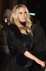 KRISTIN CAVALLARI at Catch LA in West Hollywood 12/12/2016