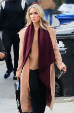KRISTIN CAVALLARI on the Set of a Photoshoot on Melrose Place 12/12/2016