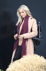 KRISTIN CAVALLARI on the Set of a Photoshoot on Melrose Place 12/12/2016