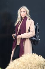 KRISTIN CAVALLARI on the Set of a Photoshoot on Melrose Place 12/12/2016