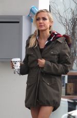 KRISTIN CAVALLARI Out for Coffee in Beverly Hills 12/12/2016