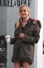 KRISTIN CAVALLARI Out for Coffee in Beverly Hills 12/12/2016