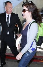 KRISTIN DAVIS at LAX Airport in Los Angeles 12/16/2016