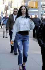 KRYSTEN RITTER Arrives 