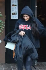 KYLIE JENNER and Tyga Out and About in Calabasas 12/18/2016