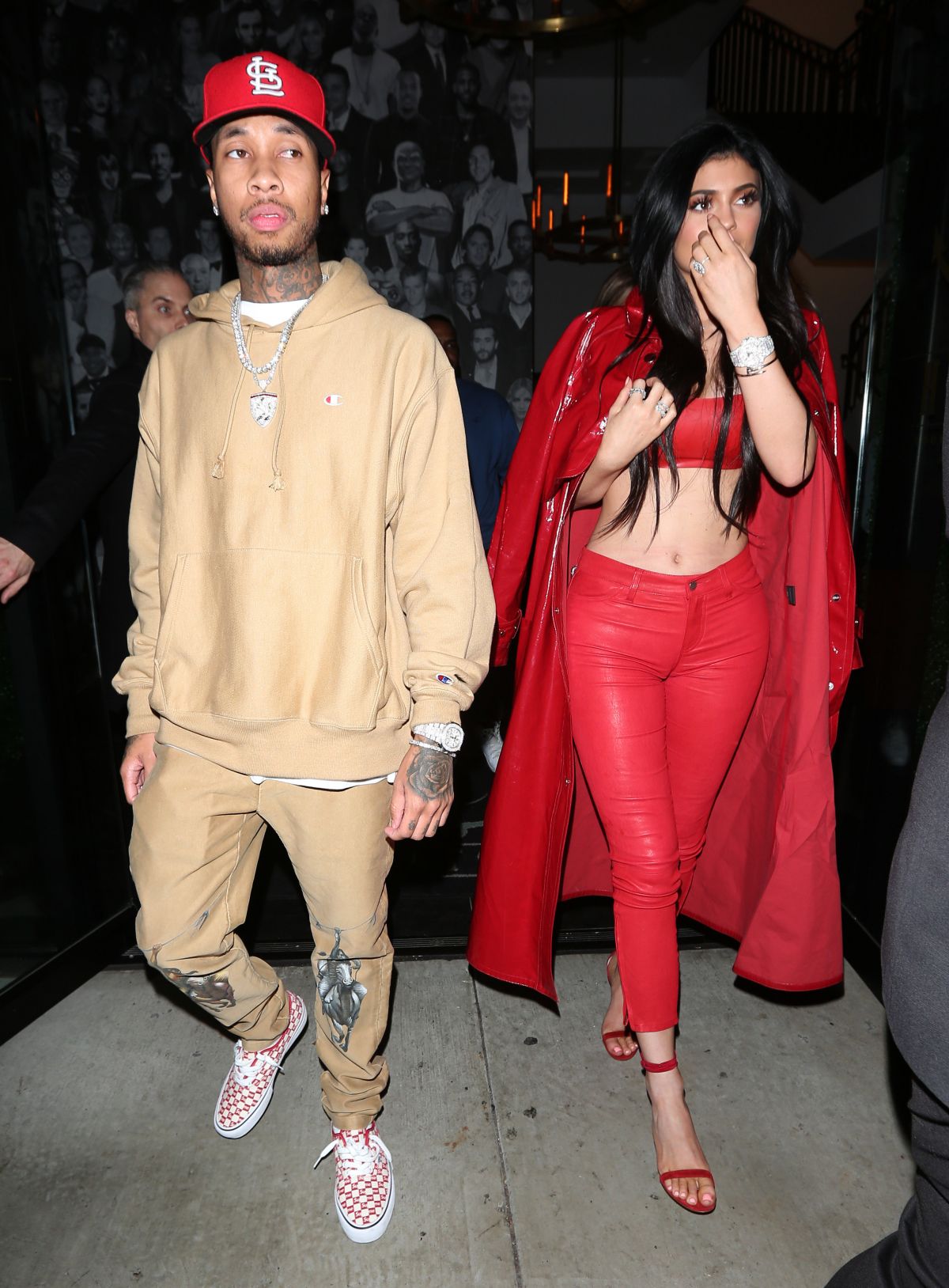KYLIE JENNER and Tyga Out for Dinner in West Hollywood 12/09/2016 ...