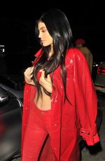 KYLIE JENNER and Tyga Out for Dinner in West Hollywood 12/09/2016