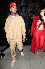 KYLIE JENNER and Tyga Out for Dinner in West Hollywood 12/09/2016