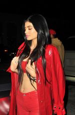 KYLIE JENNER and Tyga Out for Dinner in West Hollywood 12/09/2016