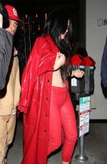KYLIE JENNER and Tyge Out for Dinner in West Hollywood 12/09/2016