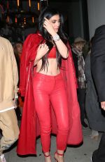 KYLIE JENNER and Tyge Out for Dinner in West Hollywood 12/09/2016