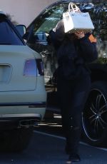 KYLIE JENNER Arrives at Yamato Restaurant in Los Angeles 12/18/2016