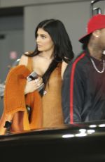 KYLIE JENNER at Westfield Topanga in Woodland Hills 12/02/2016