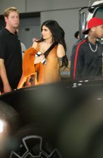 KYLIE JENNER at Westfield Topanga in Woodland Hills 12/02/2016