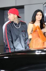KYLIE JENNER at Westfield Topanga in Woodland Hills 12/02/2016