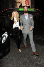 KYLIE MINOGUE Night Out in London 12/14/2016